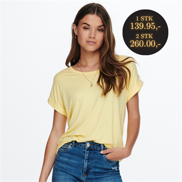 ONLY MOSTER PALE BANANA T-SHIRT - 15106662